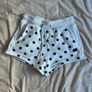 Polka dot champion sweat shorts
